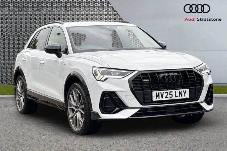 2025 Audi Q3 40 TFSI Quattro Black Ed 5dr S Tronic [20 Alloy] SUV Petrol Automatic