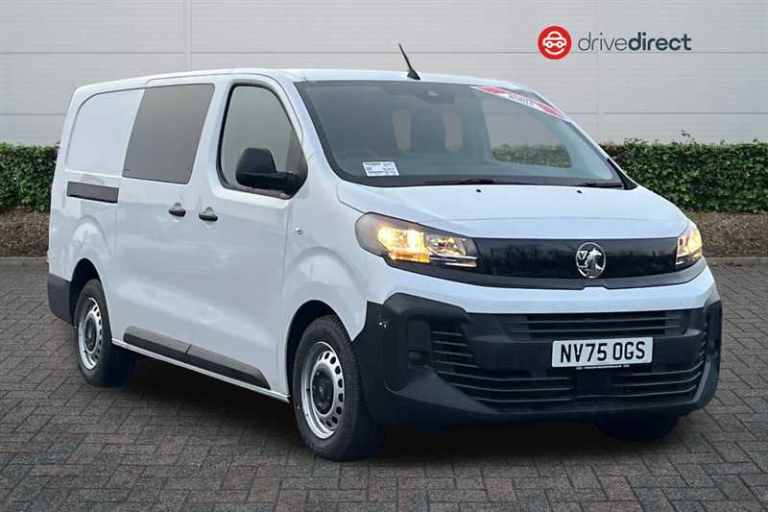  Vauxhall Vivaro 2.0 Turbo D Prime XL Crew Van Double Cab 6dr Diesel Manual LWB Euro 6 (145  Comb...