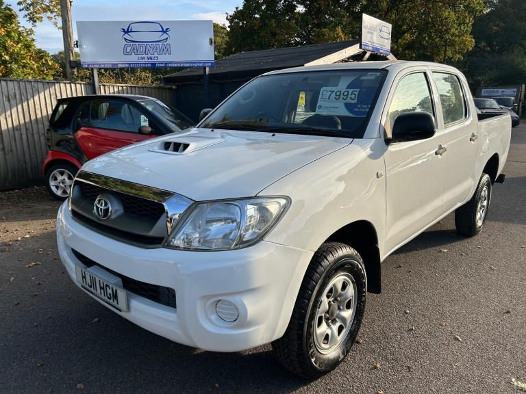2011 Toyota Hilux 2.5 D-4D HL2 Pickup 4dr Diesel Manual 4WD (241 g/km  144 bhp)