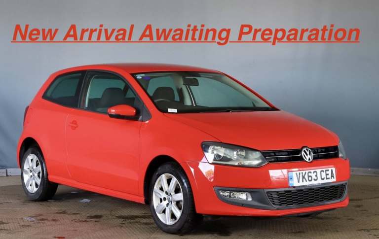 2013 Volkswagen Polo 1.2 60 Match Edition 3dr HATCHBACK PETROL Manual