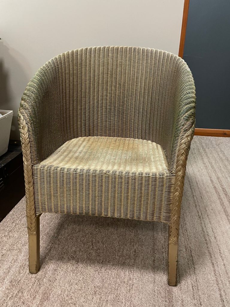 Lloyd Loom vintage chair circa 1934 in excellent condition 
