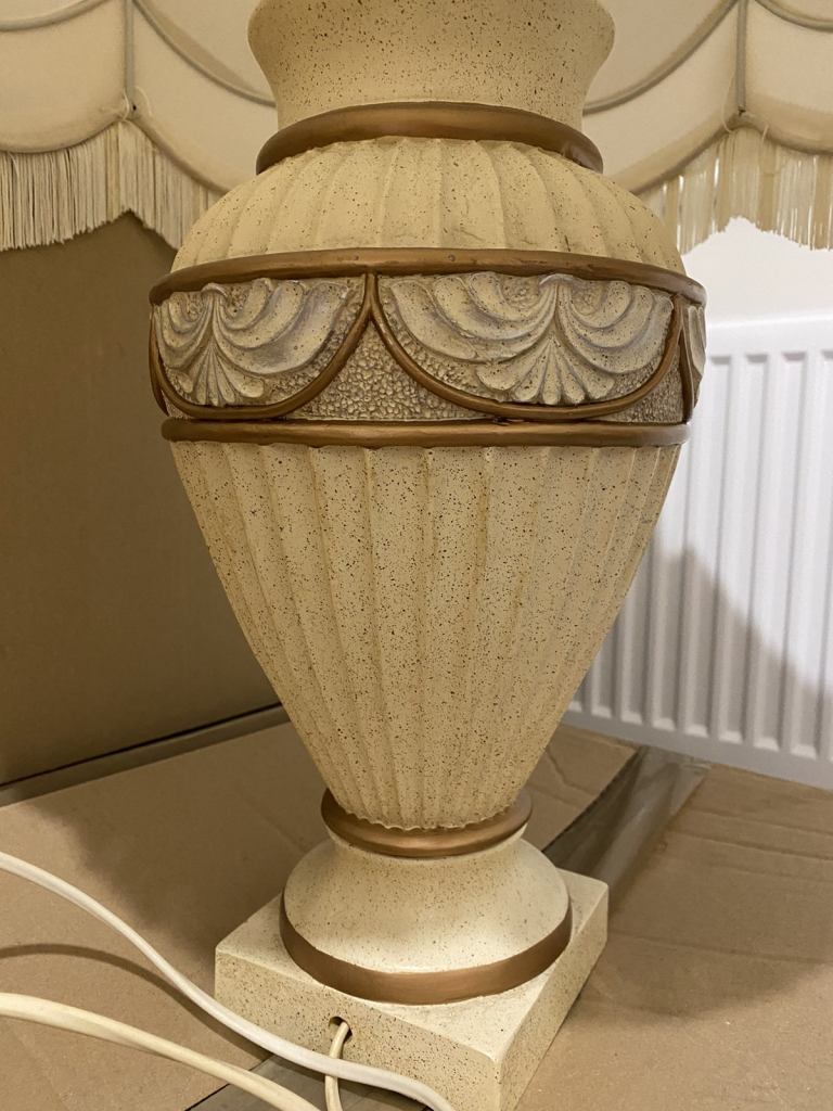 Lamp base with Shade - Grecian Urn - Unusual and Unique