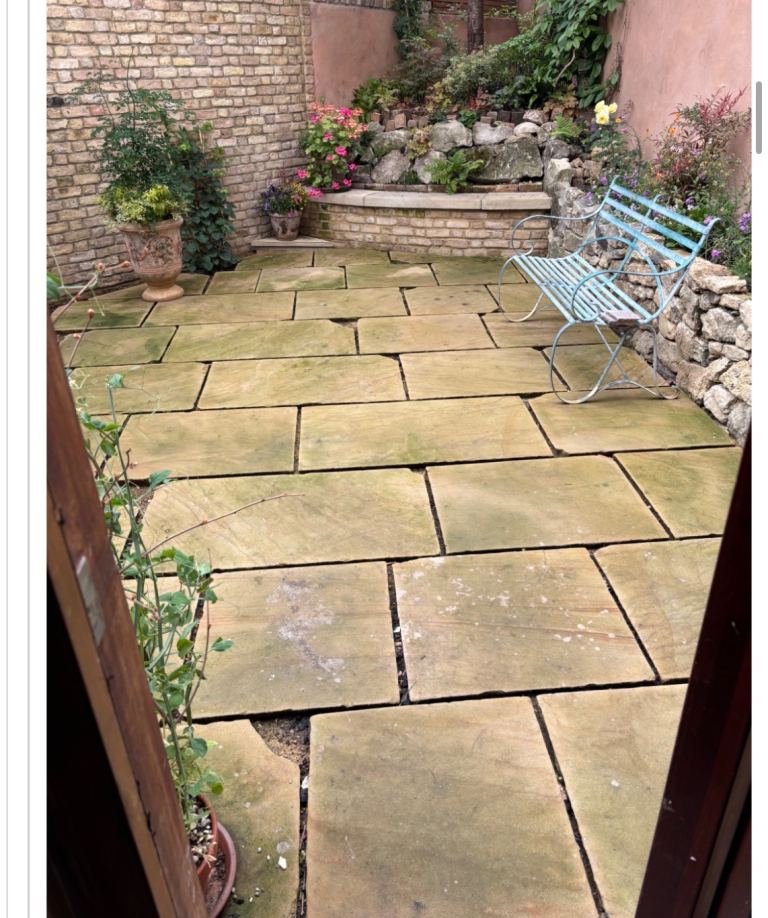 Stone slabs / paving stones