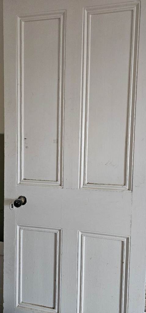 5 solid wood victorian doors.