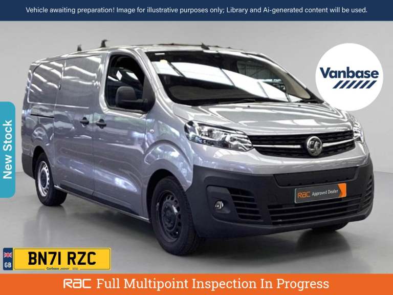 2022 Vauxhall Vivaro Electric 3100 75kWh Dynamic Panel Van 5dr Electric Auto L2 H1 (136 ps) Panel...