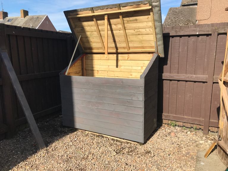 Log/wood Storage Shed