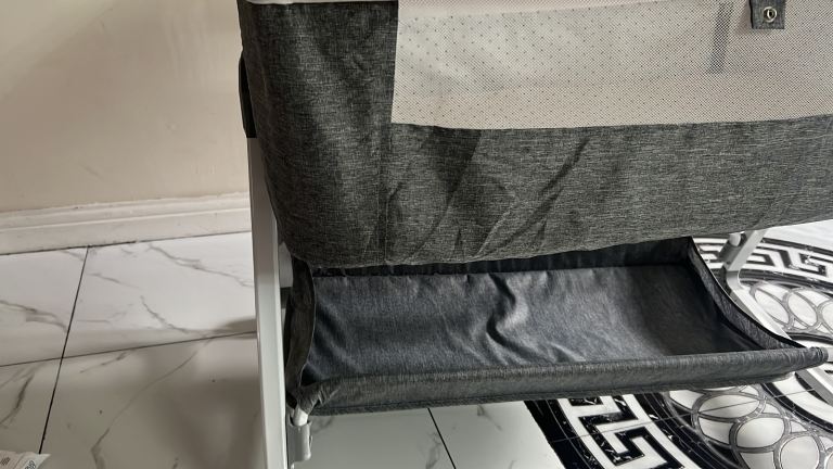Baby Bassinet/Co-Sleeper – Grey, As Good As New