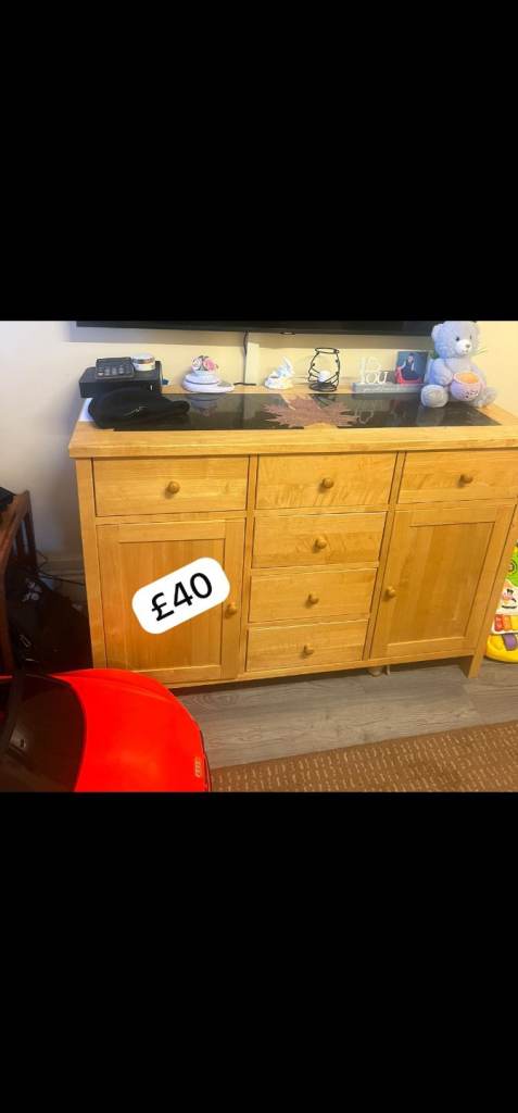 Led rack with drawers n storage cabinets 