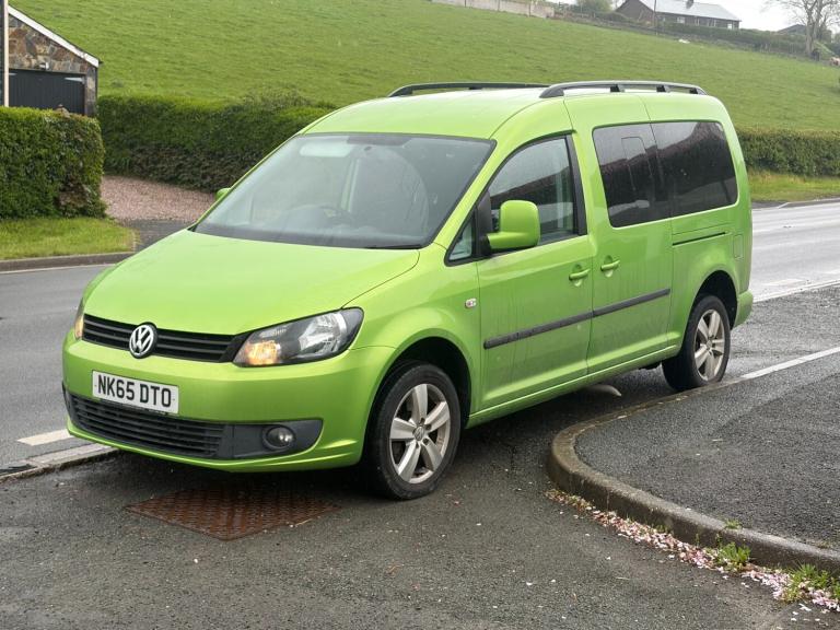 2015 Volkswagen Caddy Maxi Life 1.6 TDI 5dr DSG WHEELCHAIR ACCESSIBLE/DAY VAN/CAMPER MPV Diesel S...