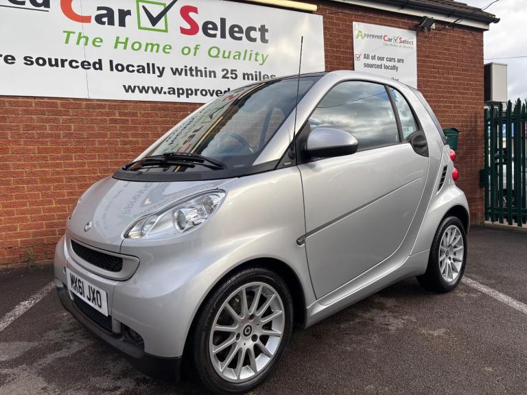 2011 smart fortwo Passion mhd 2dr Softouch Auto [2010] COUPE Petrol Automatic