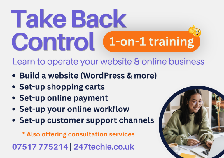 Take Back Control of Your Website & Online Business