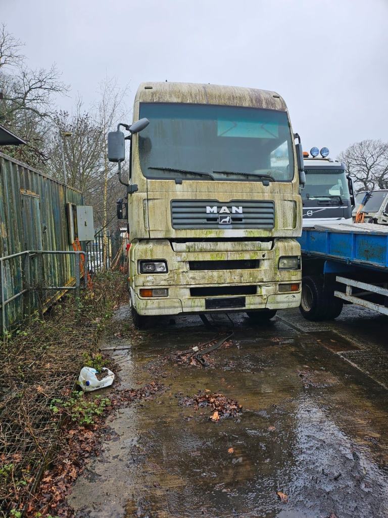 Breaking MAN Diesel TGA, 2006,Most parts available inc Dashboard and steering 