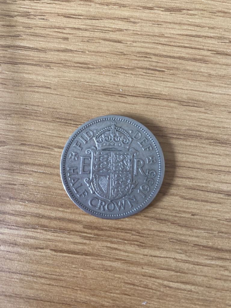 1955 Half Crown Elizabeth 11