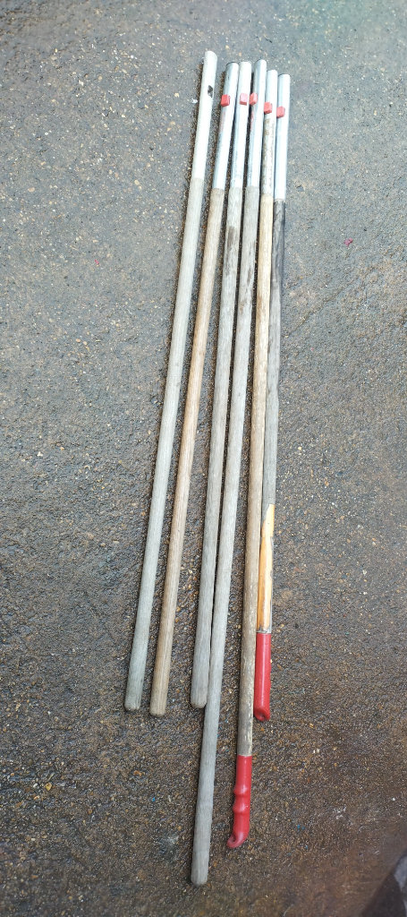 wolf garden tools handles 6 X zm14 zm17 wooden multi tool free Loc. Del. multitool multichange