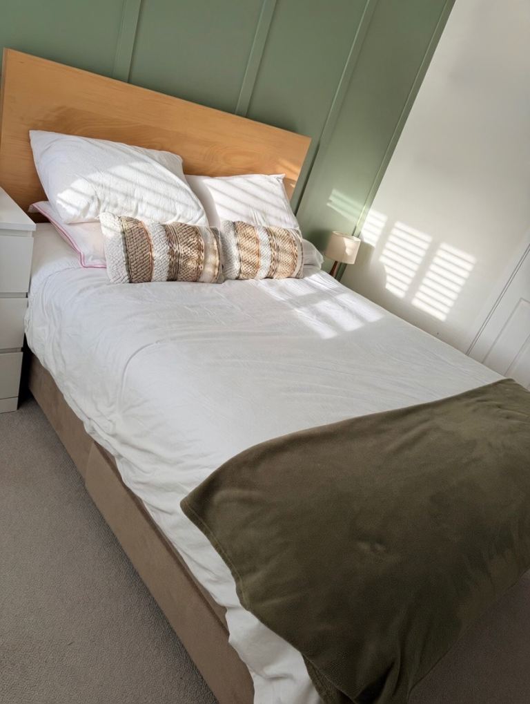 Bed and mattress for sale!!! HALF PRICE 