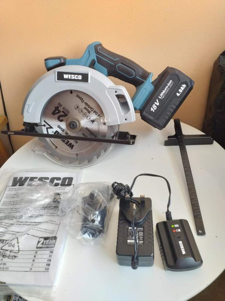 Wesco Lithium Ion  18V Cordless Circular Saw brand new with the box 