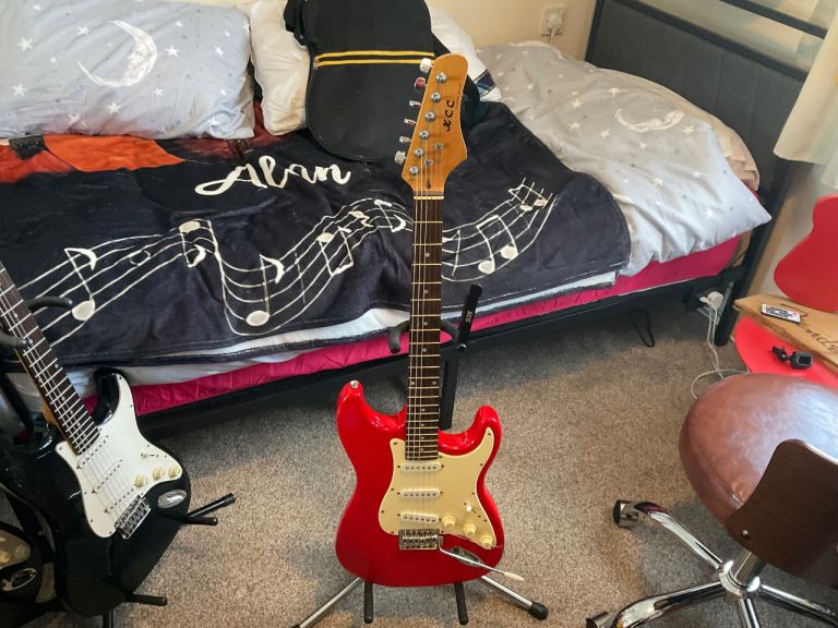 KCC Stratocaster electric guitar 