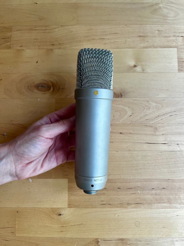 Rode NT1-A Condenser Microphone with XLR Cable and Pouch