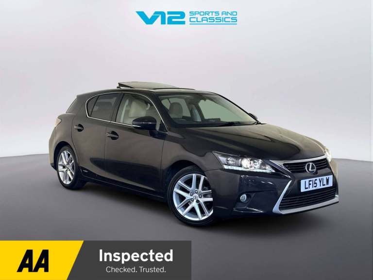 2015 Lexus CT 200h 1.8 Luxury 5dr CVT Auto HATCHBACK PETROL/ELECTRIC Automatic