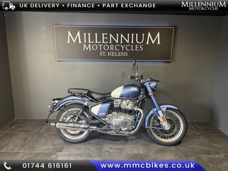 ROYAL ENFIELD CLASSIC 650 BRUNTINGTHORPE BLUE 0% DEALS AVAILABLE
