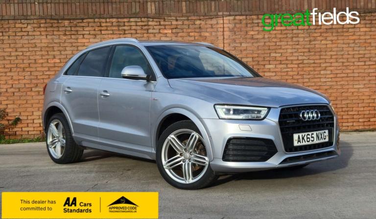2015 Audi Q3 2.0 Q3 S Line+ TDI Quattro Semi-Auto 4WD 5dr SUV Diesel Automatic