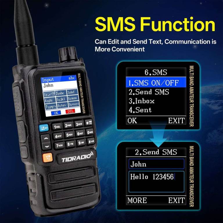2 x Airband Aviation Scanner Radios Walkie Talkies AM FM Marine Amateur Radio PMR HF VHF UHF 