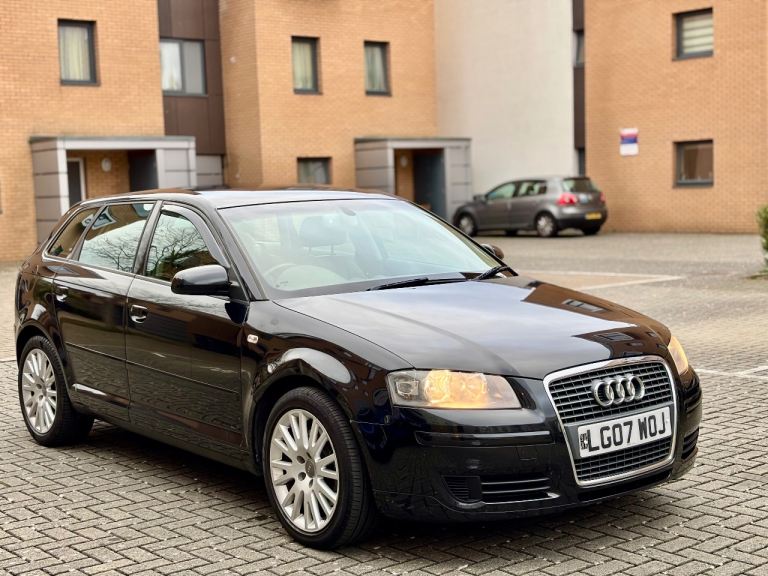 2007 AUDI A3 2.0TFSI 6 SPEED MANUAL ULEZ FREE HPI CLEAR 1 YEAR MOT 2 KEYS 2 OWNERS FSH!