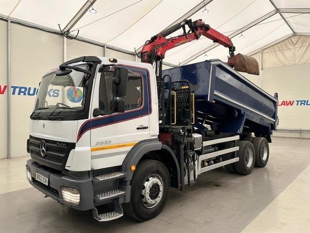 Mercedes Axor 2629 6x4 Day Cab Steel Tipper Grab Manual