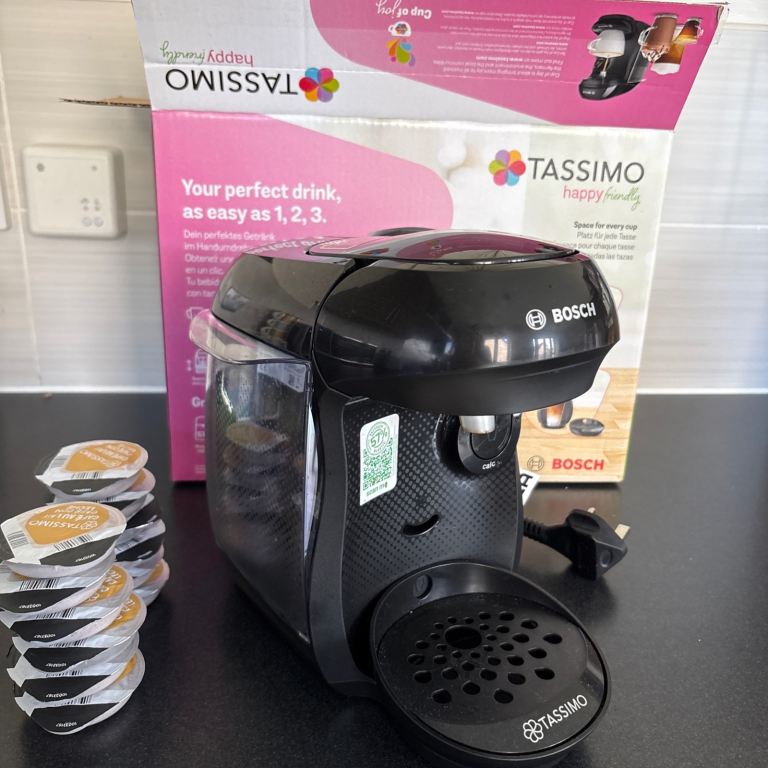 Boxed as new tassimo coffee machine