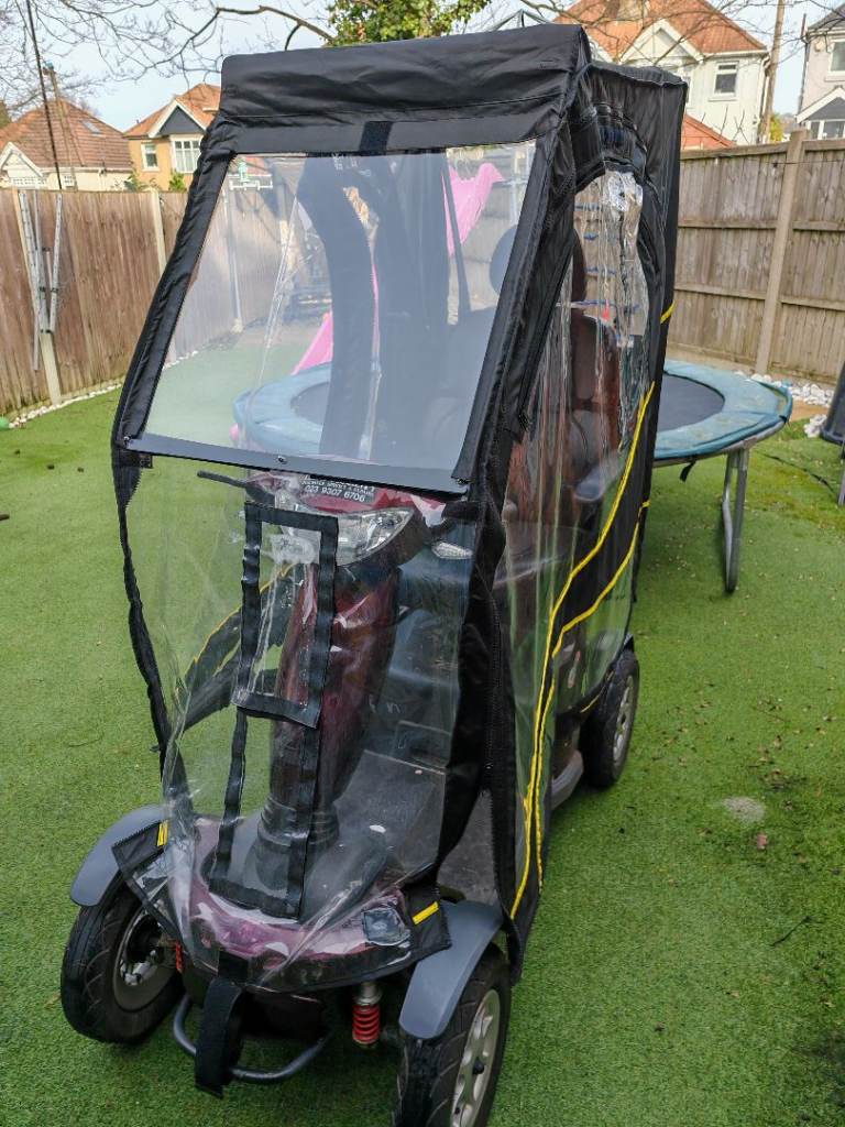 Roadmaster Plus Mobility Scooter – 624 Miles – Brand New Batteries – Scooterpac Canopy