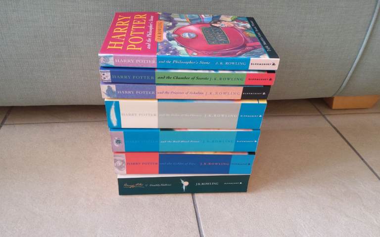 Set of Harry Potter books