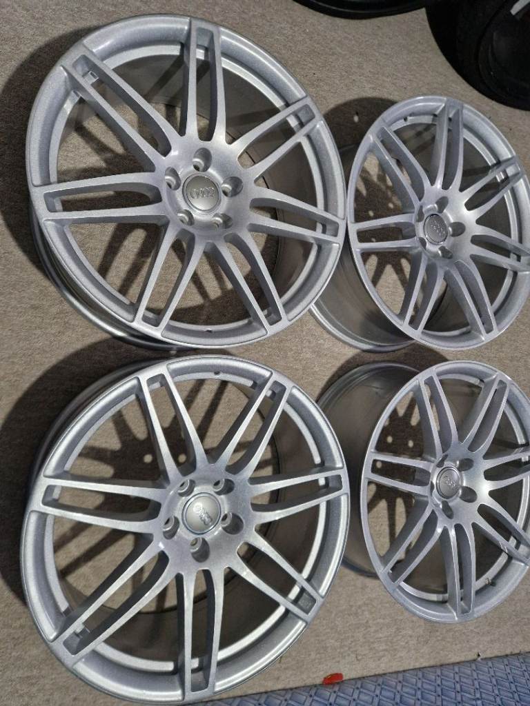 Genuine 20" Audi S6 S7 S8 Le Mans 5x112 Alloy Wheels 4H0601025AA / 4H0601025AB