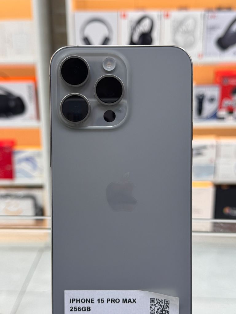 iPhone 15 Pro Max 256GB  Natural Titanium With Warranty 