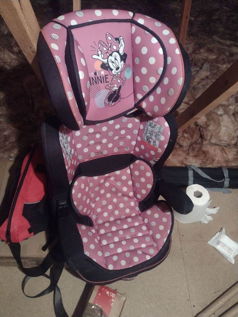 Disney Safety Plus ISOFIX Group 1,2,3 Car Seat 
