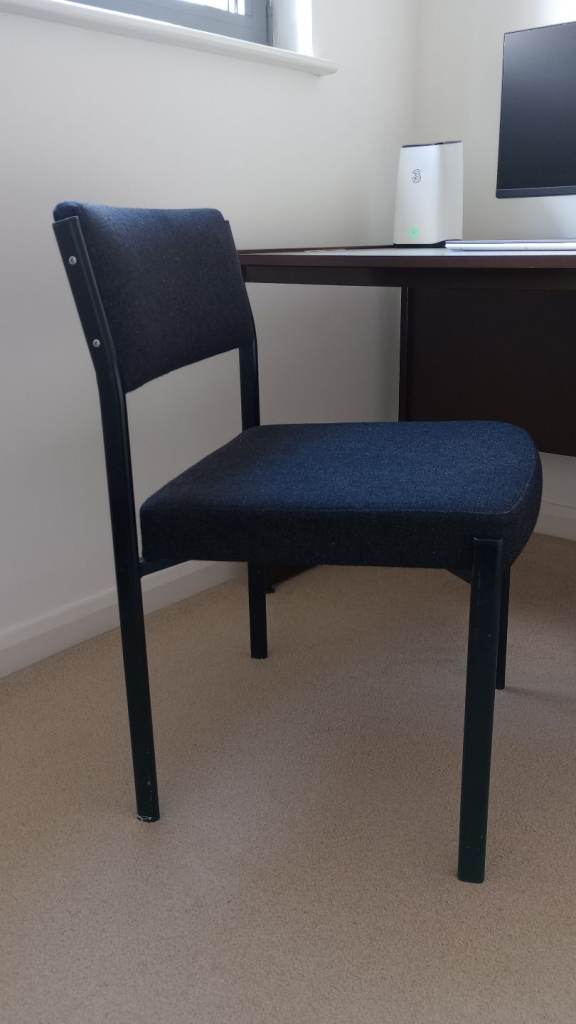 Cushioned chair
