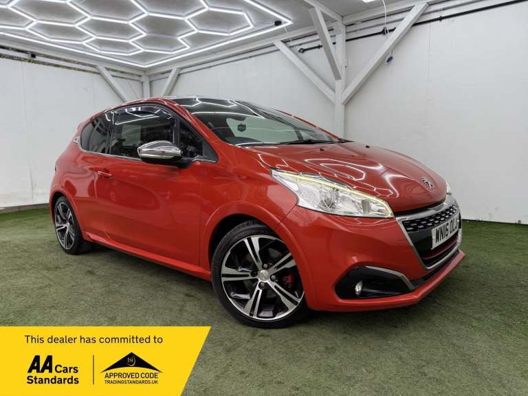 2016 Peugeot 208 1.6 THP GTi Prestige 3dr HATCHBACK PETROL Manual