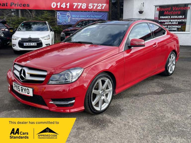 2015 Mercedes-Benz C Class 2.1 C220 CDI AMG Sport Edition G-Tronic+ Euro 5 (s/s) 2dr COUPE Diesel...