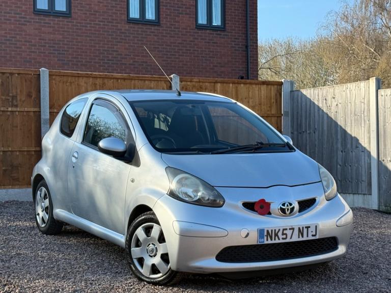 2007 TOYOTA AYGO 1.0 VVT-i + 3dr MMT Petrol Automatic Ulez Ideal First Car 
