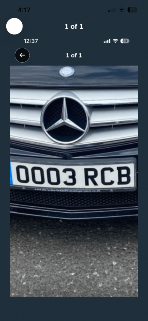 Private plate