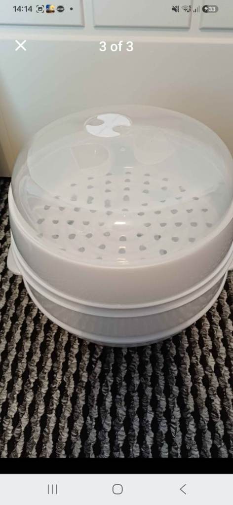 Cook 2-Tier Microwave Steamer 