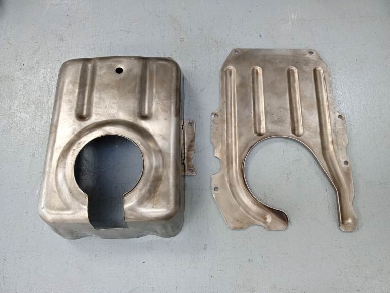 Oil sump bulkheads for Fiat Dino 2400