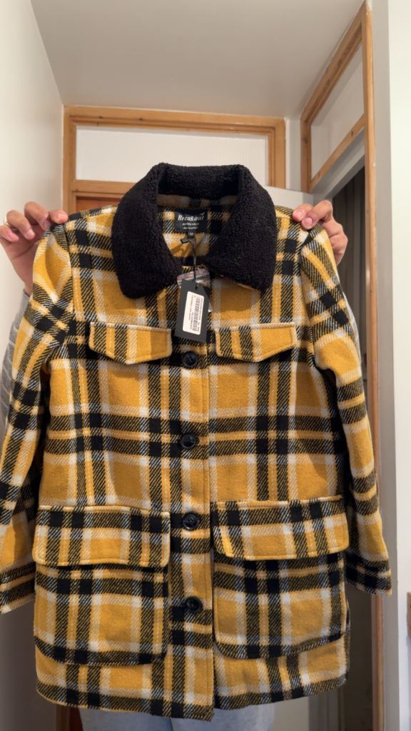 Coat and cardigan 
