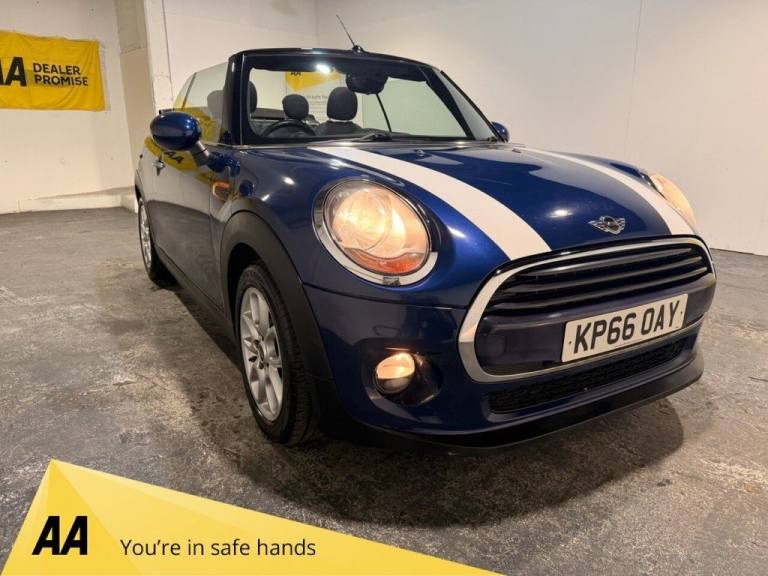 2016 66 MINI CONVERTIBLE 1.5 COOPER CONVERTIBLE 2DR PETROL MANUAL EURO 6 (S/S) (