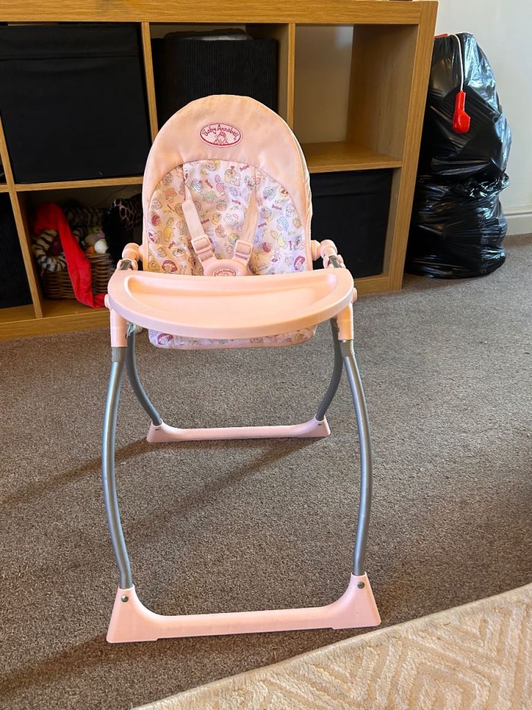 Zapf Creations Baby Annabell High Chair and Baby Swing