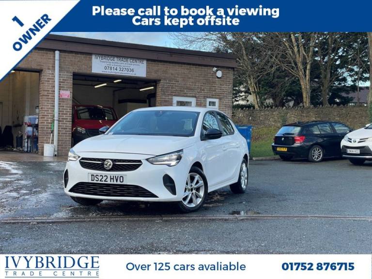 2022 22 VAUXHALL CORSA 1.2 SE EDITION HATCHBACK 5DR PETROL MANUAL EURO 6 (75 PS)