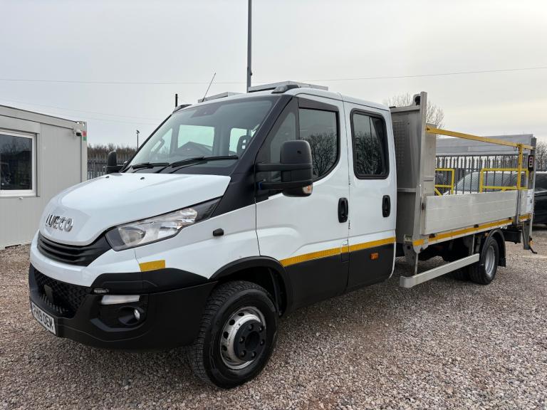 2019 Iveco Daily 3.0 Crew Cab Dropside 4750 WB Tail lift  NA Diesel Manual