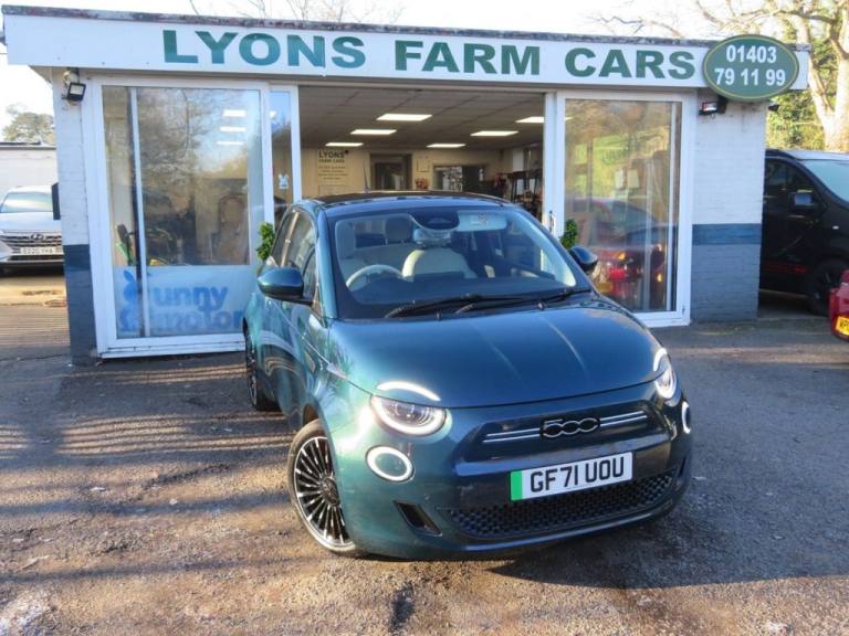 2021 Fiat 500 87kW La Prima 42kWh 3dr Auto HATCHBACK ELECTRIC Automatic