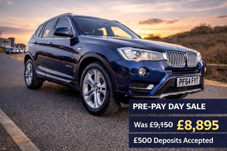  BMW X3 xDrive30d 255 bhp ULEZ Cream Interior Pan Roof