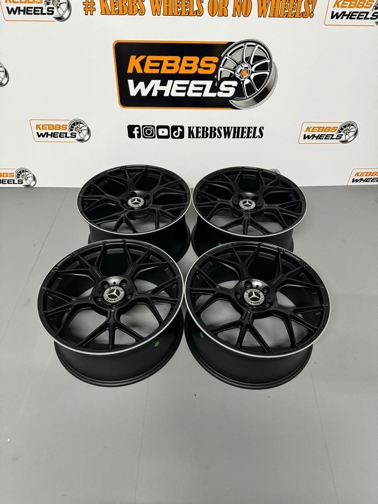19" MERCEDES AMG GT REPLACEMENT STYLE ALLOY WHEELS C CLASS S CLASS E CLASS 