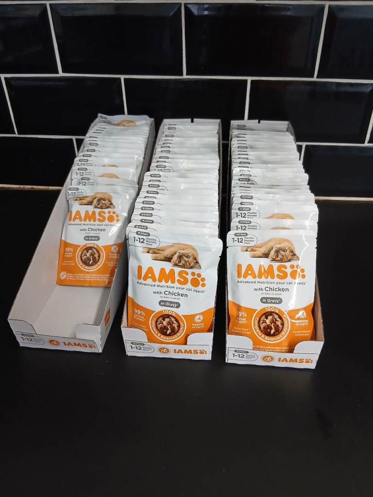 Iams kitten pouches 